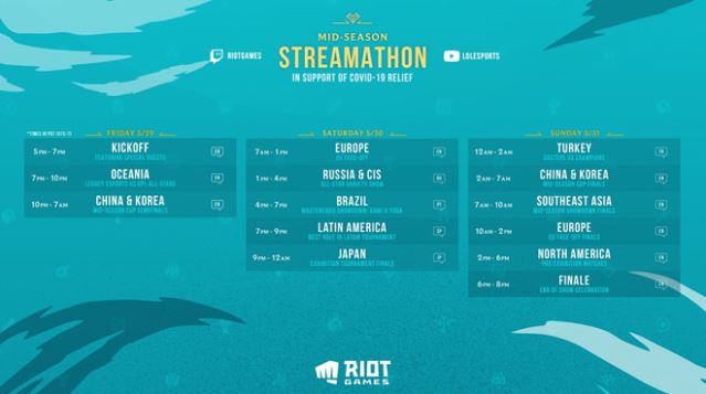 Mid-Season Streamathon 2020 (29.05-31.05)